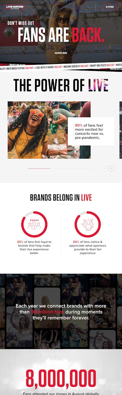 Live Nation For Brands Thumbnail Preview