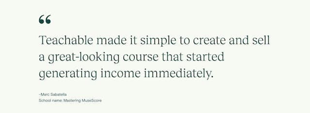 Teachable Black Friday Testimonials Preview