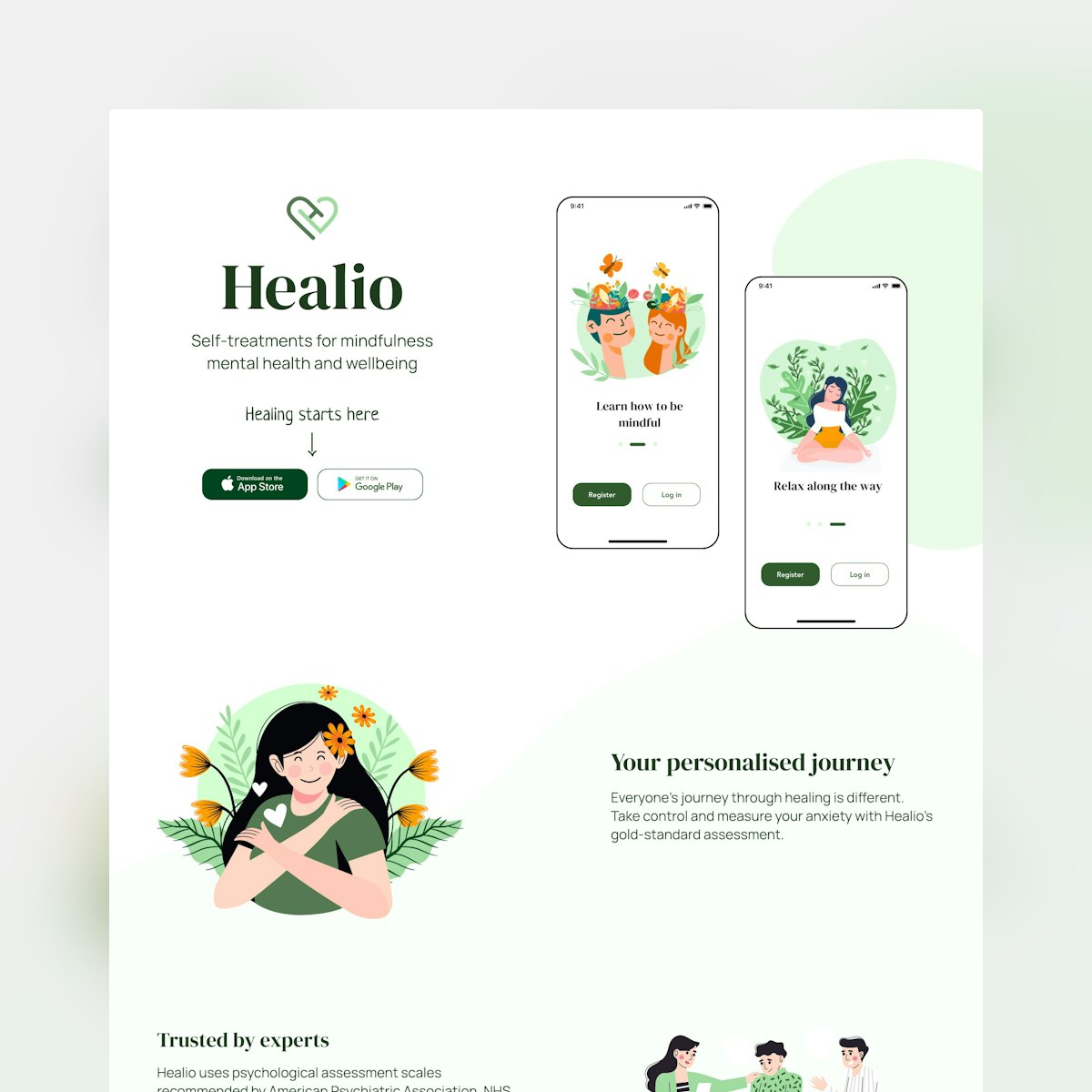 website design idea #525: Website Inspiration: Healio