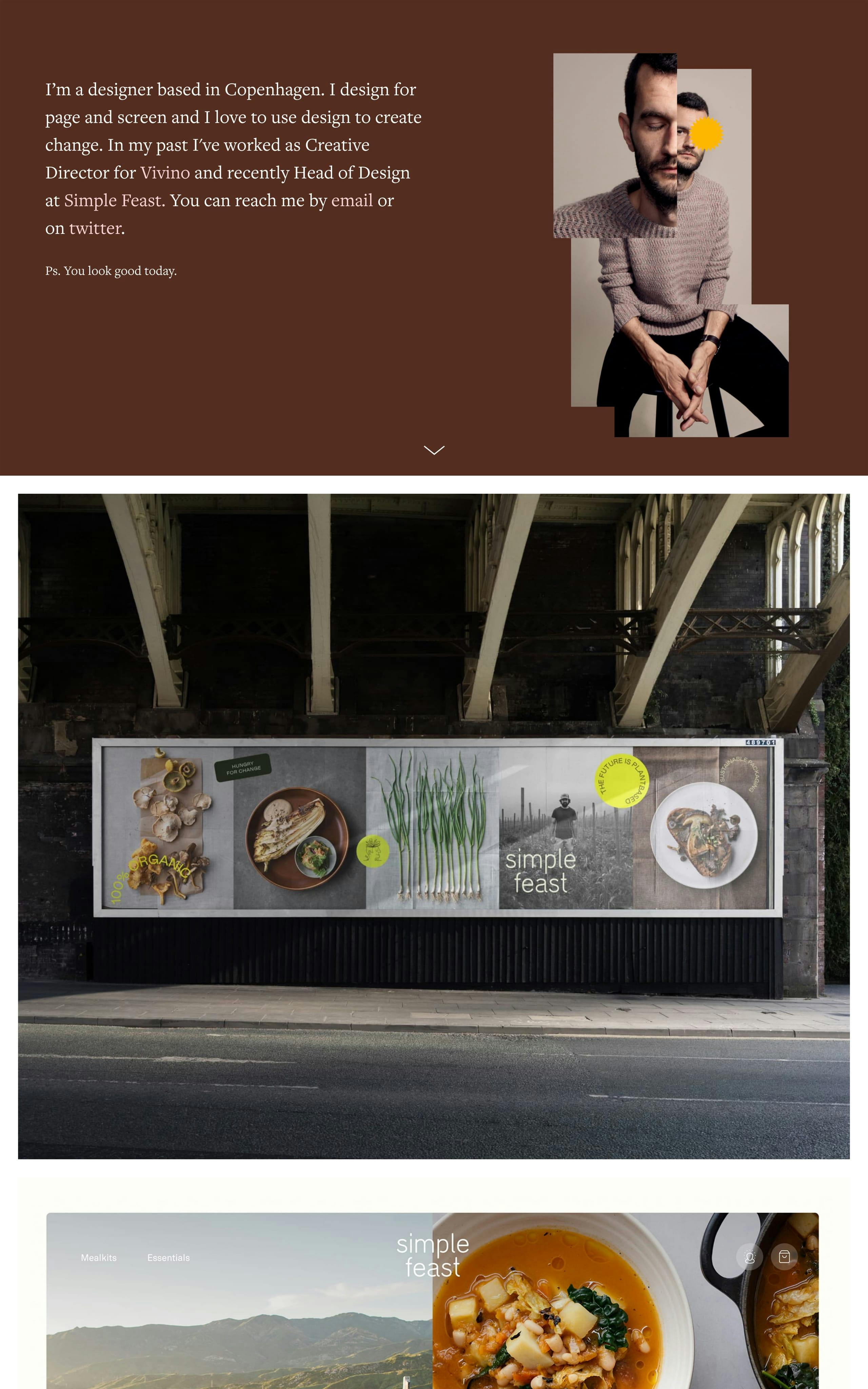 Andreas Weiland Website Screenshot