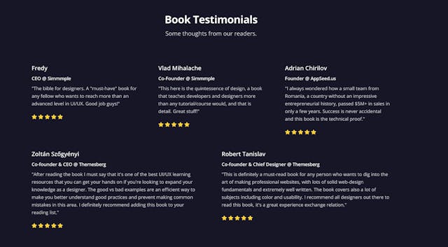 Fundamentals of Creating a Great UI/UX Testimonials Preview