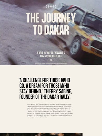 The Journey To Dakar Thumbnail Preview