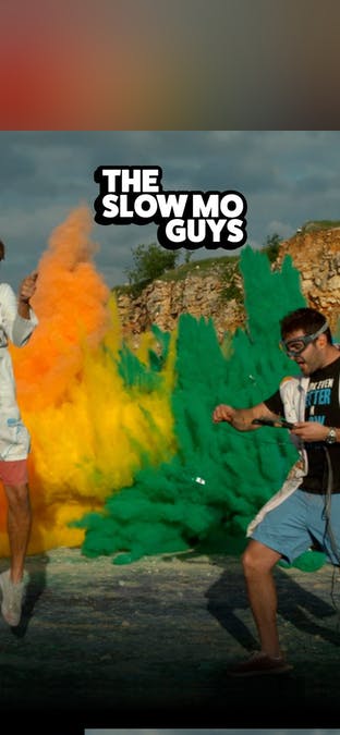 The Slow Mo Guys One Page Website Award