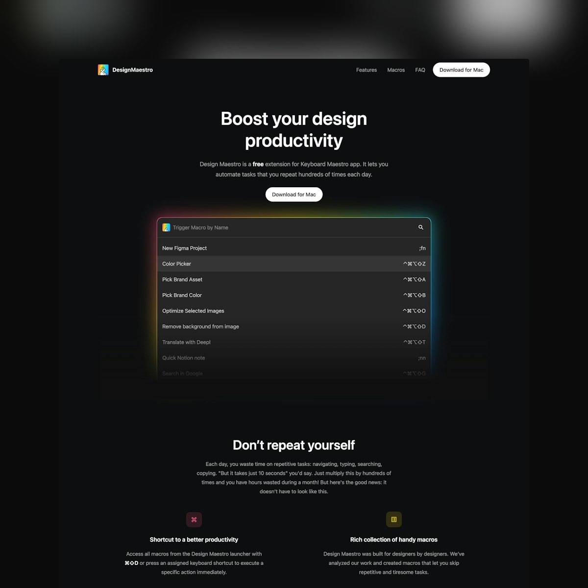 Pricing page example #350: Website Inspiration: Design Maestro