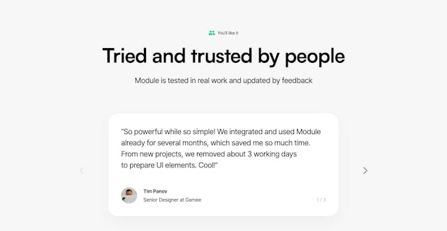 Module v2 Testimonial Slider Preview