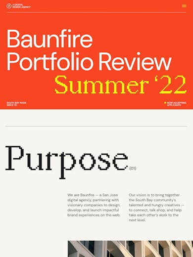 Baunfire Portfolio Review Thumbnail Preview