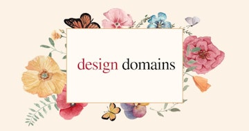 Find brandable .com design domains