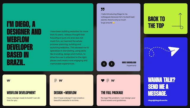 Diego Bento Grid - Features Preview