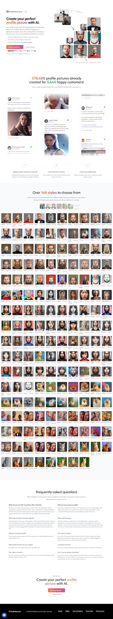 AI Profile Picture Generator Thumbnail Preview