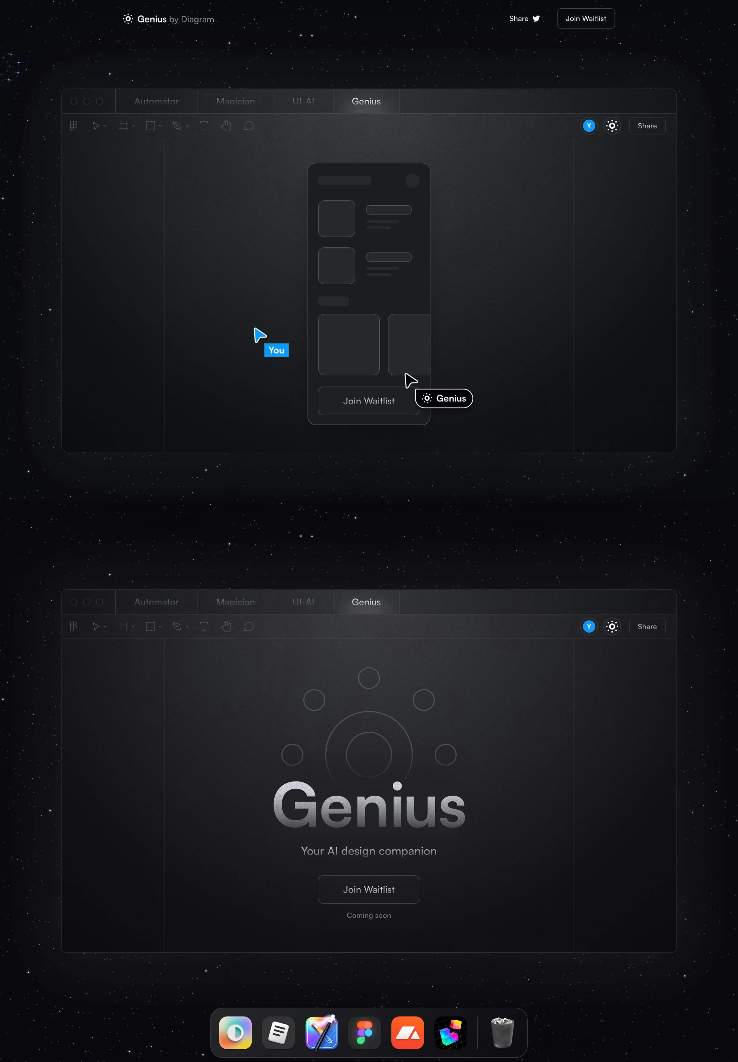 Genius Website Screenshot