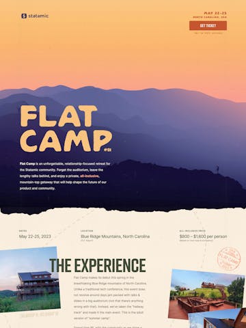 Flat Camp 2023 Thumbnail Preview