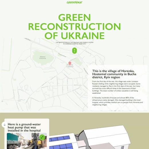 Green Reconstruction of Ukraine