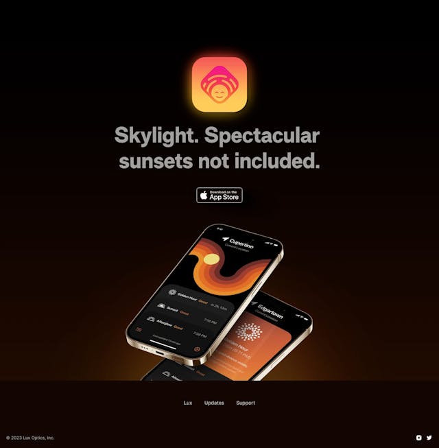 Skylight Big Footer Preview