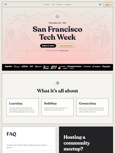 SF Tech Week 2022 Thumbnail Preview
