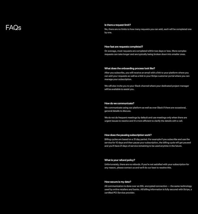DCNY FAQ Grid Preview
