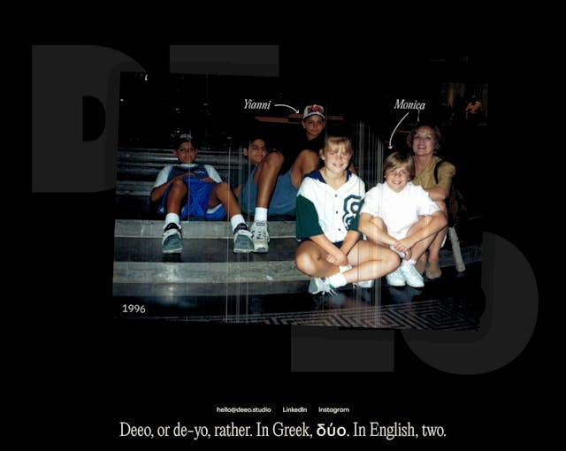 DEEO Big Footer Preview