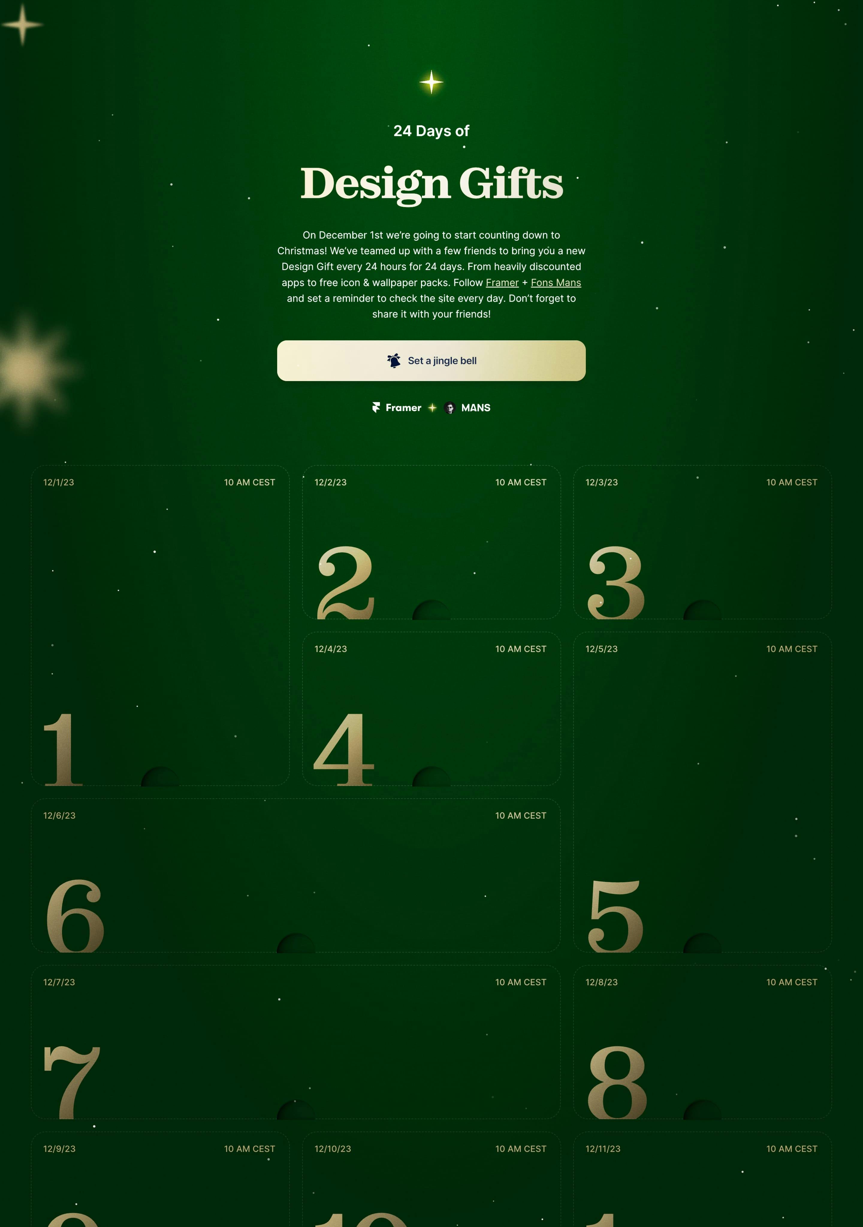 Design Gifts Website Screenshot