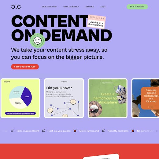 Content On Demand