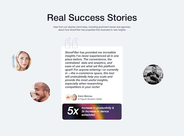 StoreFilter Testimonial Slider Preview