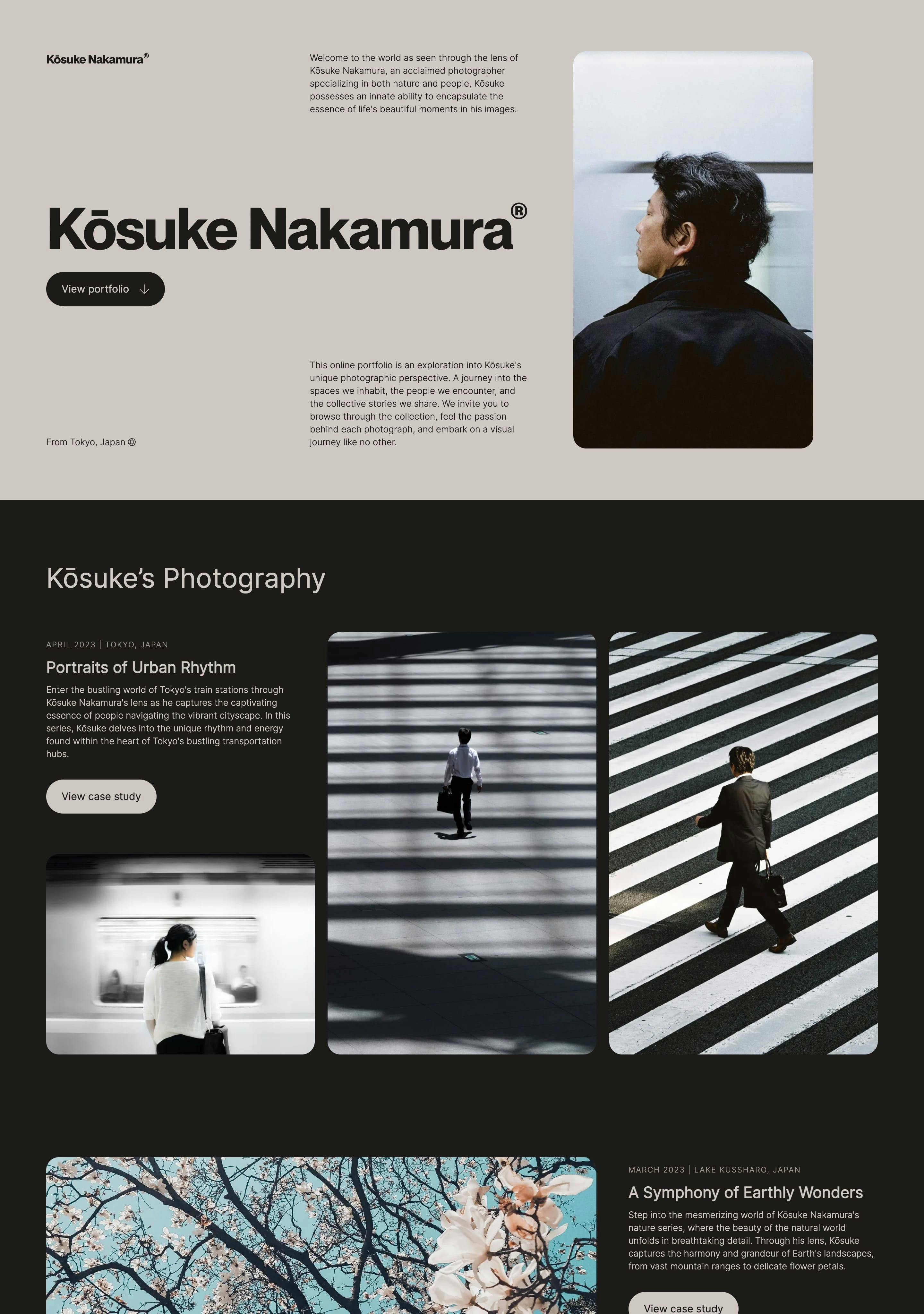Kosuke Website Screenshot