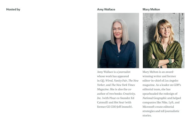 Riveted Podcast Biography Preview