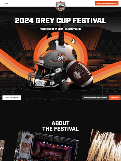 Grey Cup Festival 2024 Thumbnail Preview