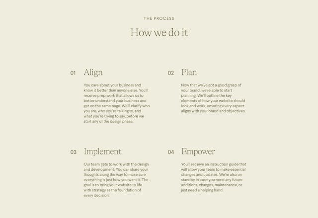 Capari Websites How It Works Preview