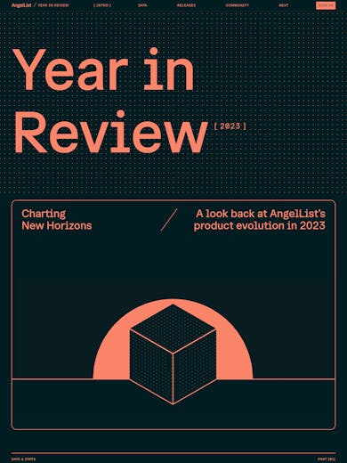 AngelList – 2023 Year in Review Thumbnail Preview