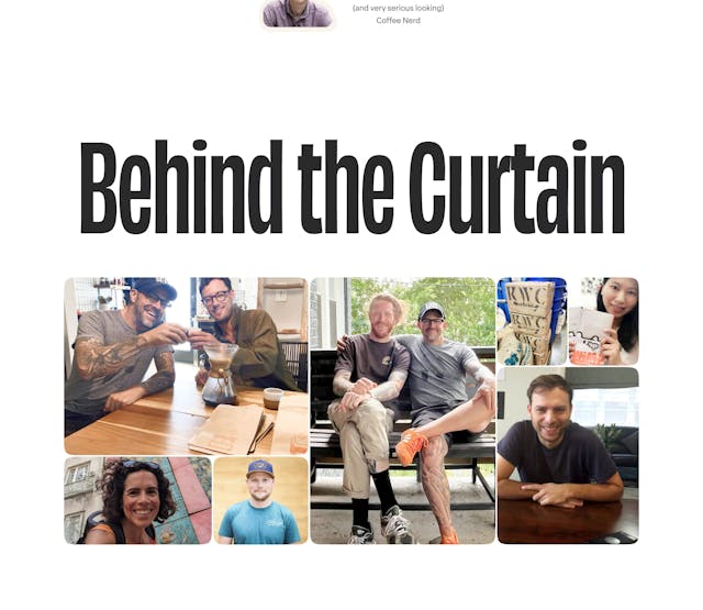 Wimp Decaf Coffee Co Testimonial Slider Preview