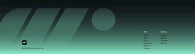 Motion+ Big Footer Preview