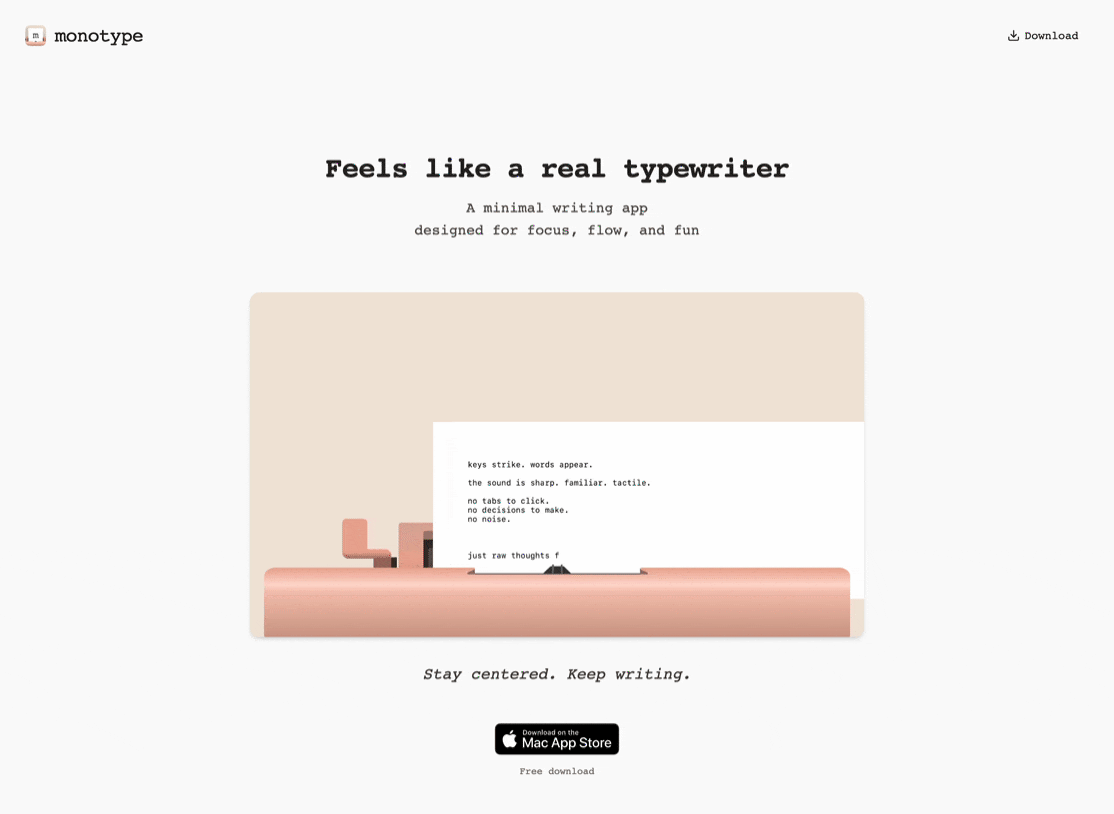 Website Inspiration: Monotype