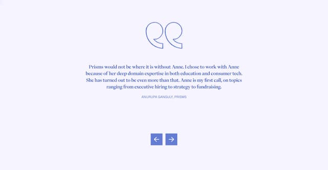 Parable Testimonial Slider Preview