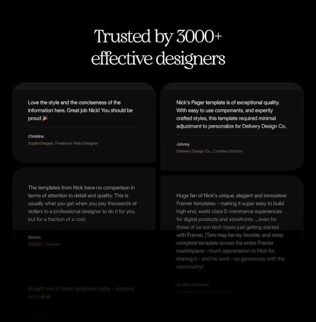 Easyfast Testimonials Preview