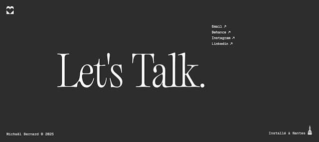 Michaël Bernard Big Footer Preview