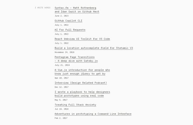 Matt Rothenberg Recent Blogs Preview