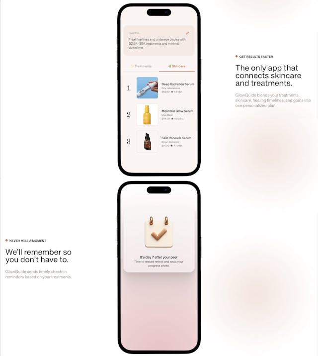 GlowGuide Z-Pattern Layout Preview