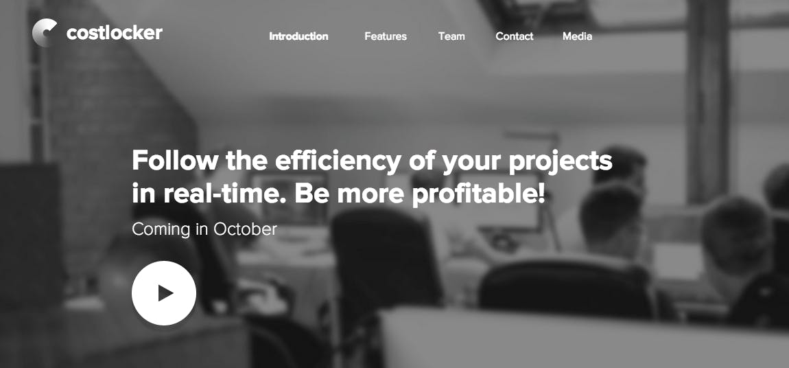 Costlocker Website Screenshot