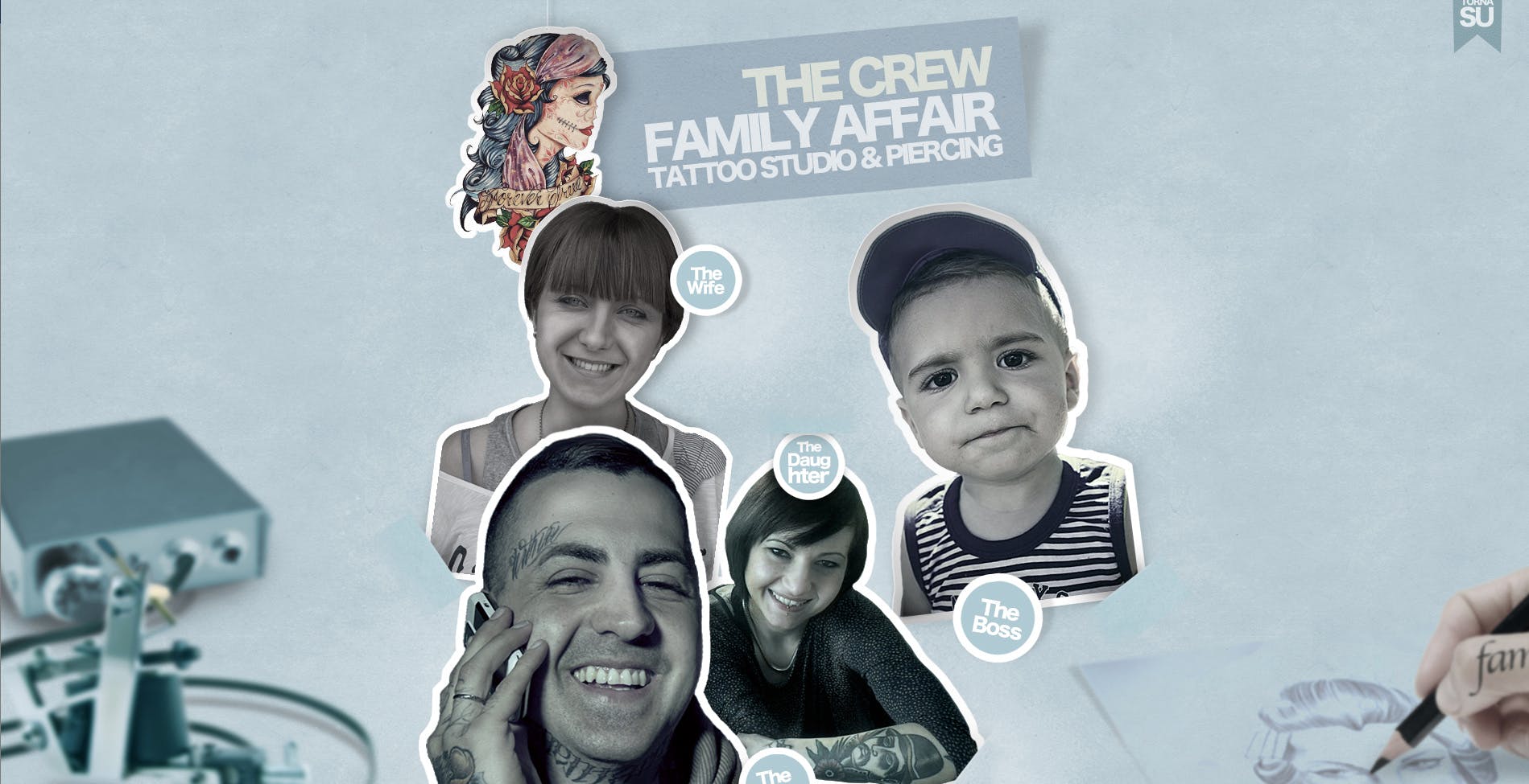 Family Affair Tattoo Studio & Piercing Website Screenshot