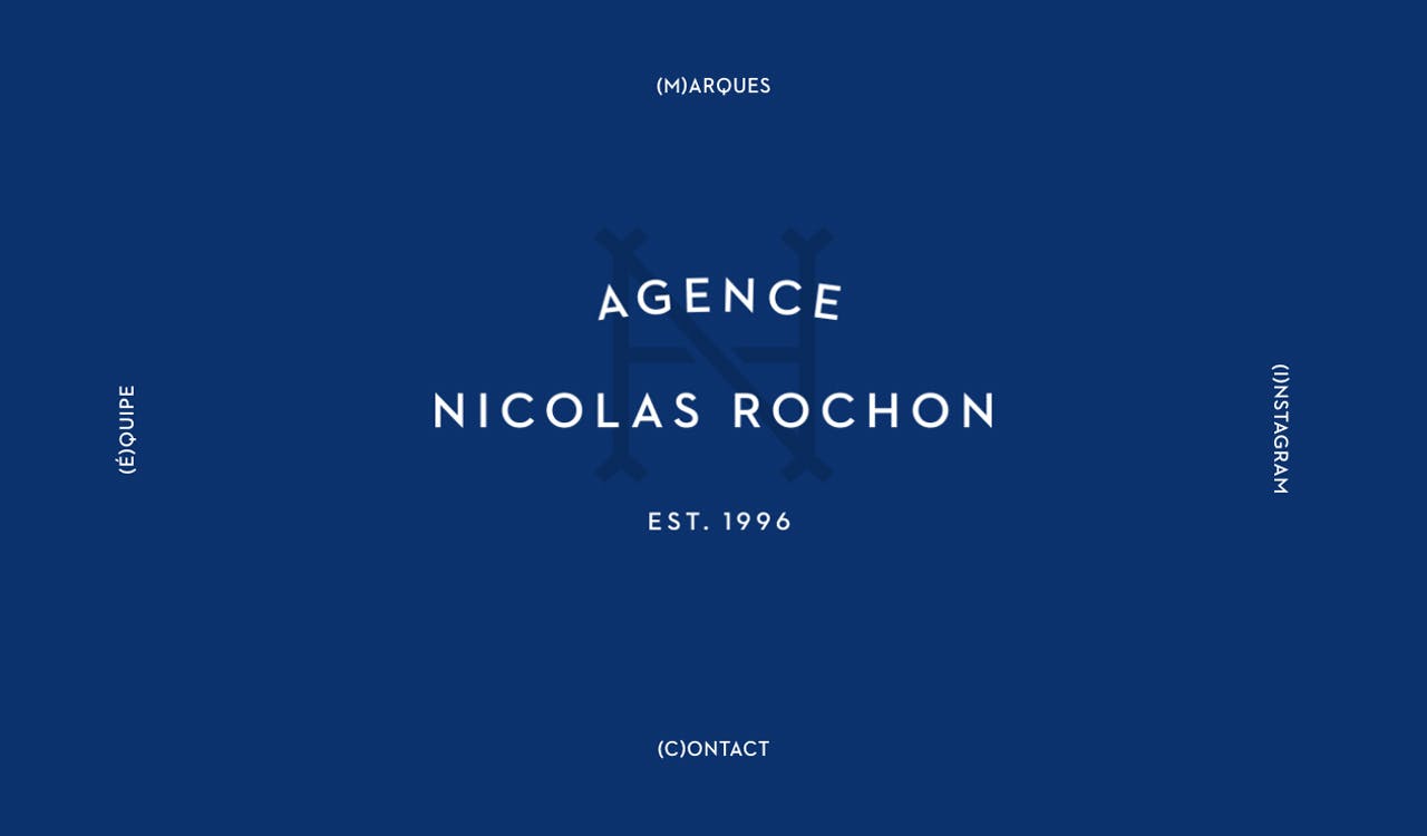Nicolas Rochon Agency Website Screenshot