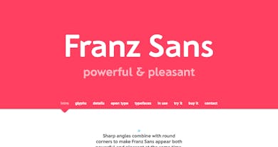 Franz Sans Thumbnail Preview