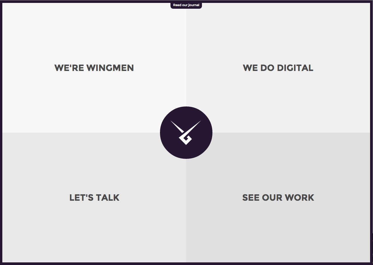 Wingmen Ltd Website Screenshot