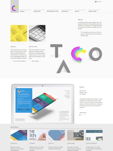Talking Colors Web Design Studio Thumbnail Preview