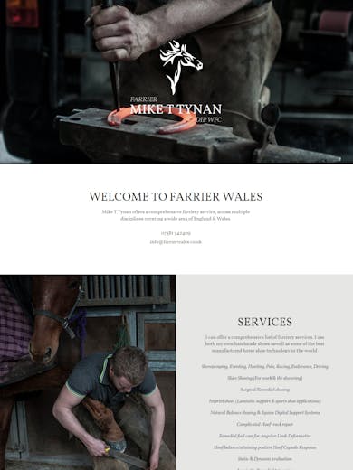 Farrier Wales Thumbnail Preview