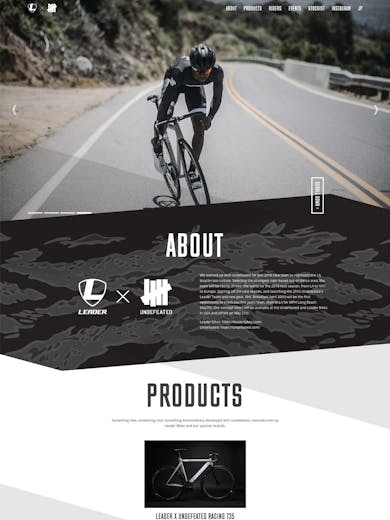 Leader Bikes x Undefeated racing team Thumbnail Preview
