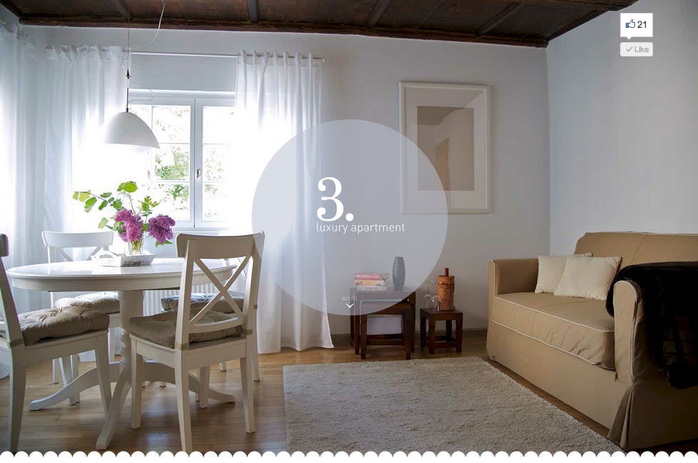 3.luxury Apartment Website Screenshot