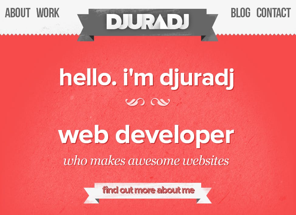Djuradj Website Screenshot