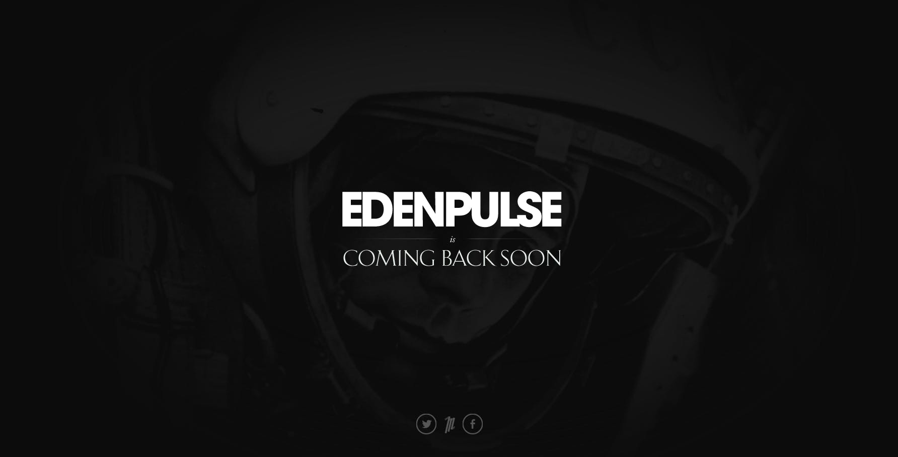 EDENPULSE Website Screenshot