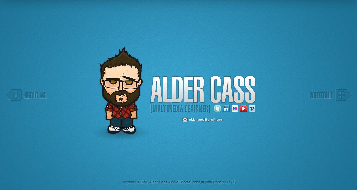 Alder Cass Website Screenshot