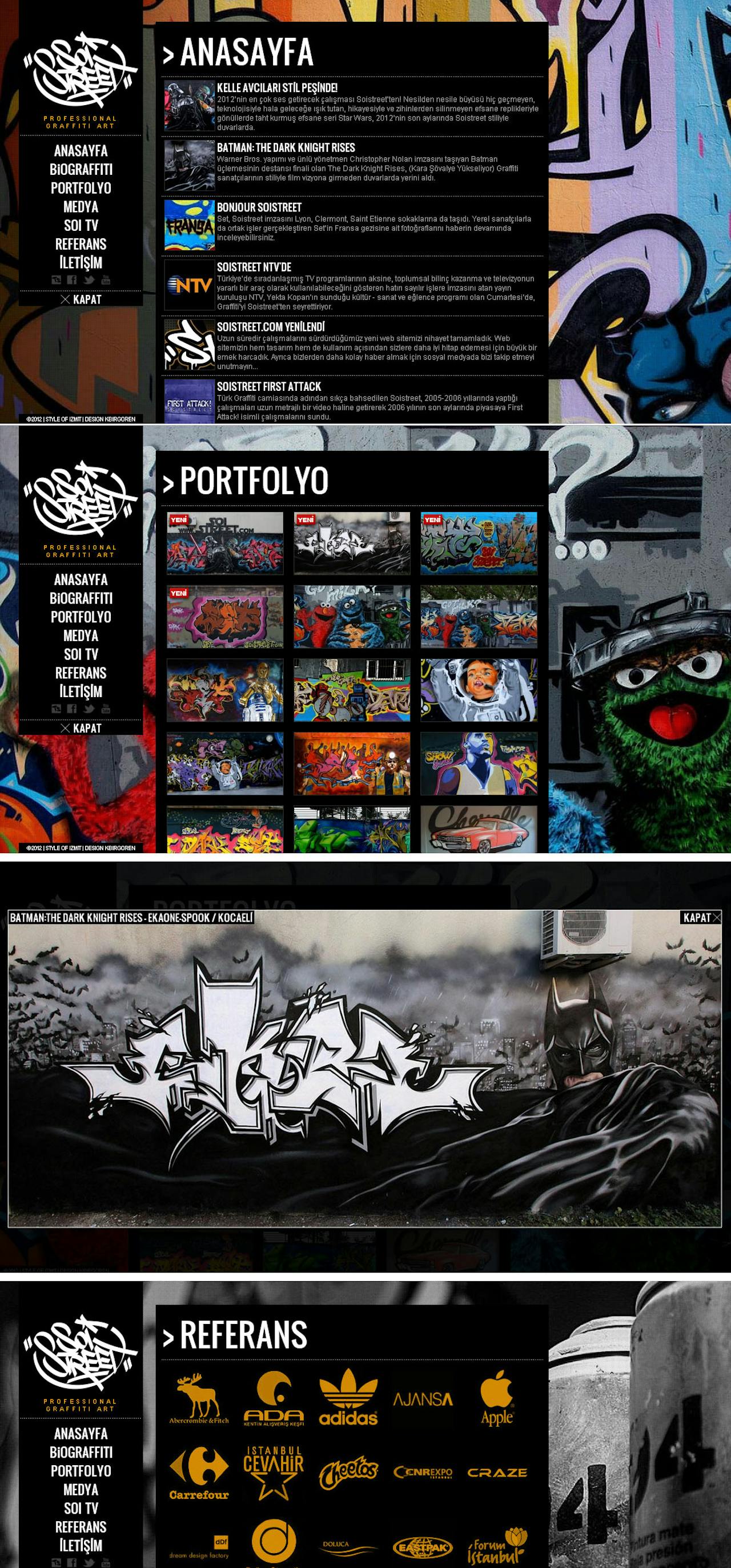 Soi Street Website Screenshot