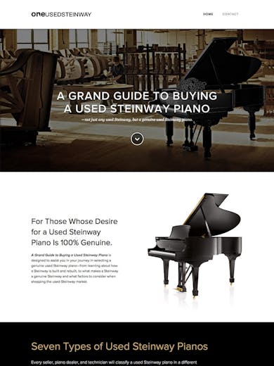 A Grand Guide to Buying a Used Steinway Thumbnail Preview